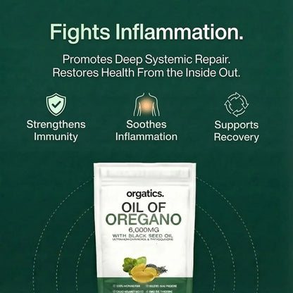 ORGATICS OREGANO & BLACK SEED OIL
